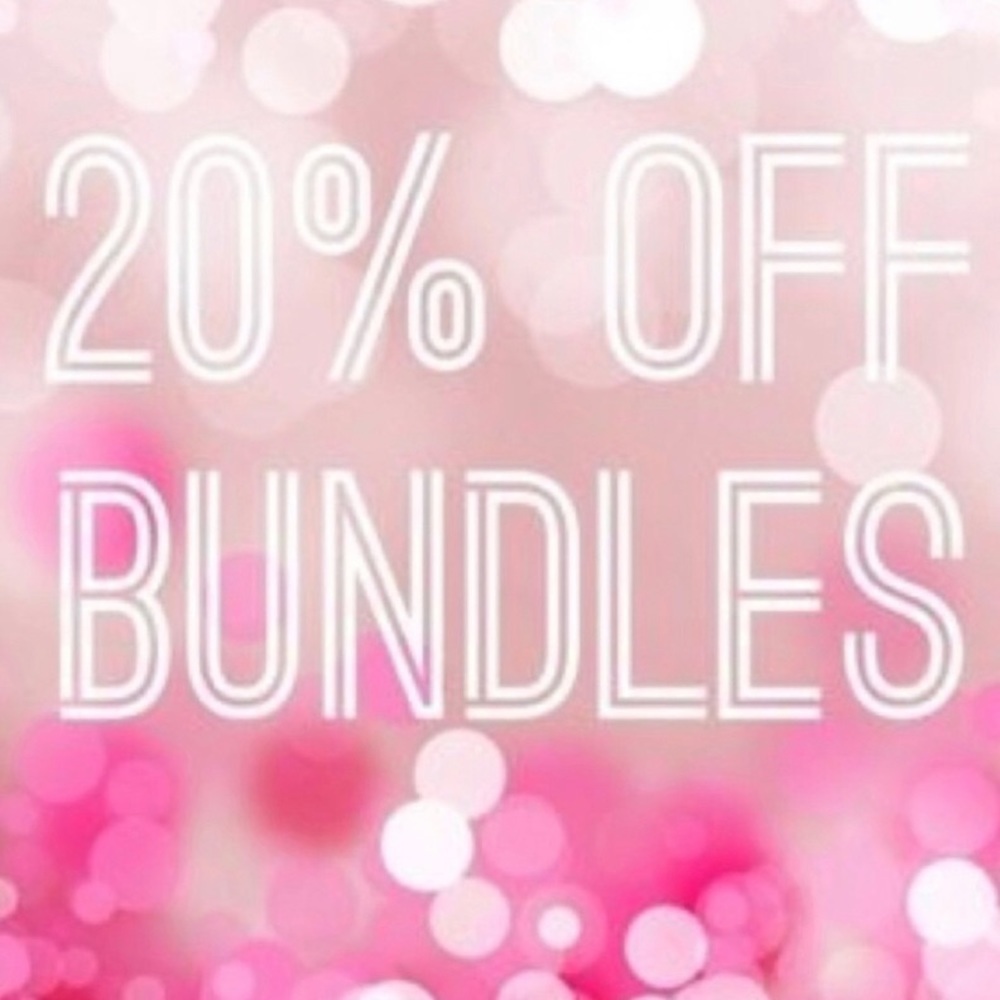 20% off all Bundles today - Fast Shipping Too 😁